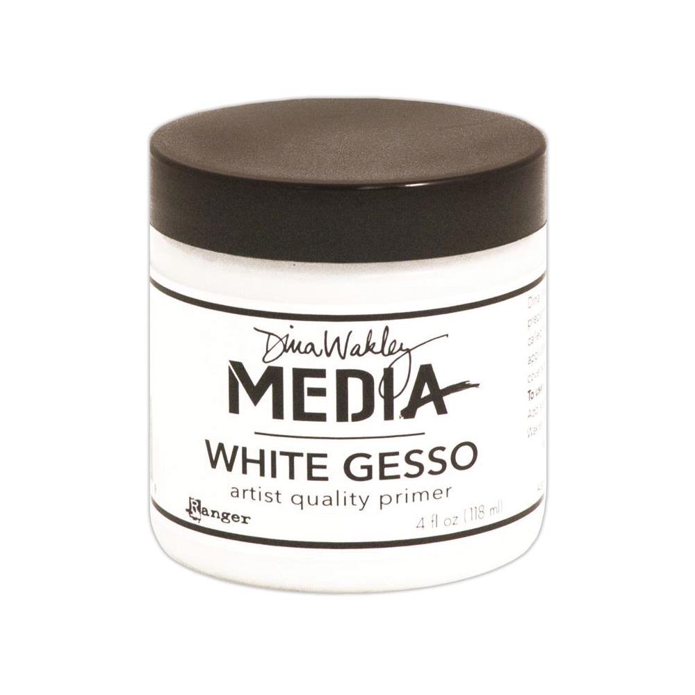 Dina Wakley - Gesso - White - 4oz