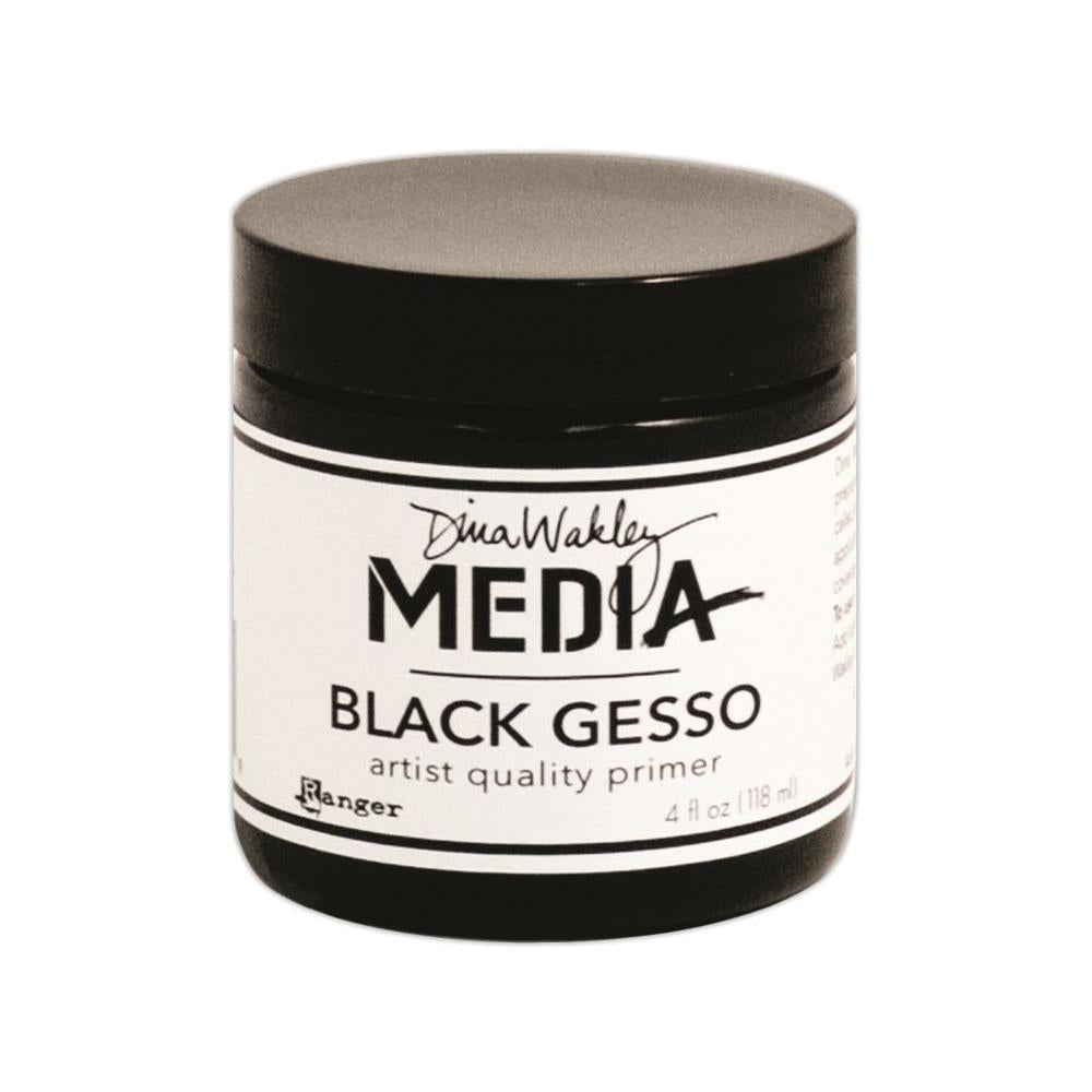 Dina Wakley - Gesso - Black - 4oz