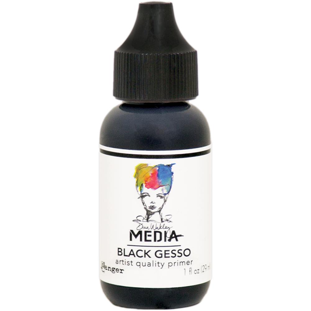 Dina Wakley - Gesso - Black - 1oz