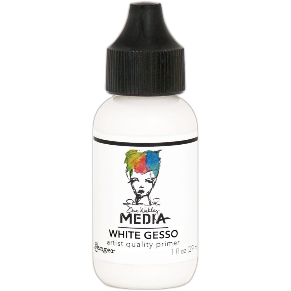 Dina Wakley - Gesso - White - 1oz