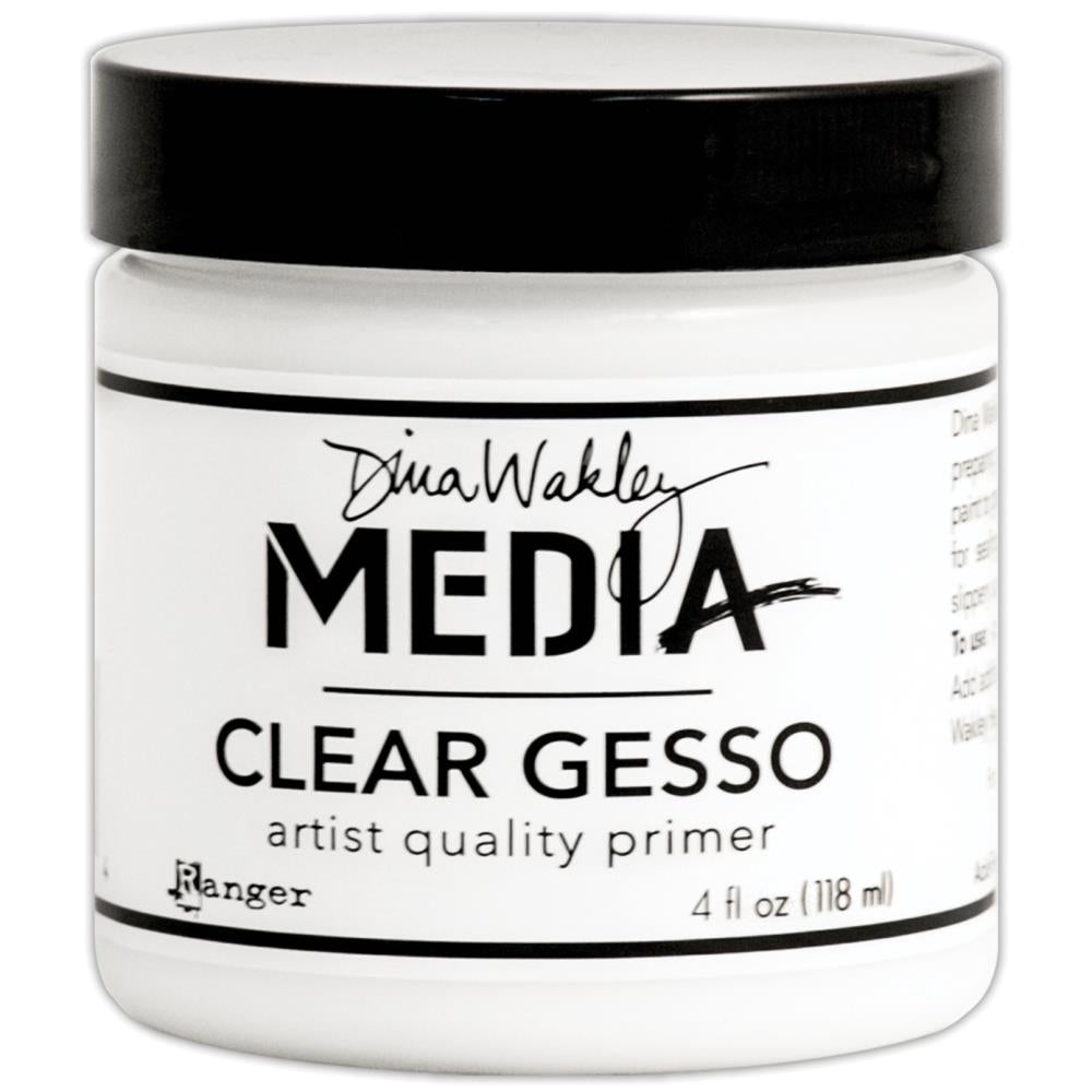 Dina Wakley - Gesso - Clear - 4oz