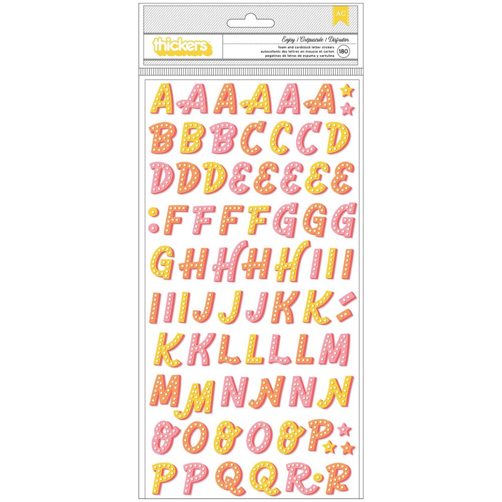 Obed Marshall - Fantastico Thickers - Enjoy Alphabet