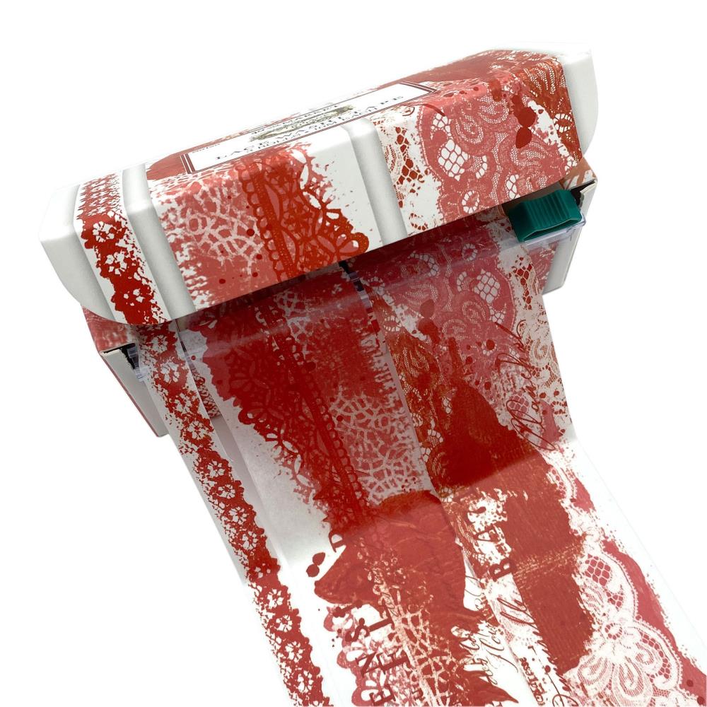 49 And Market - Vintage Bits Lace Washi Tape - Salsa