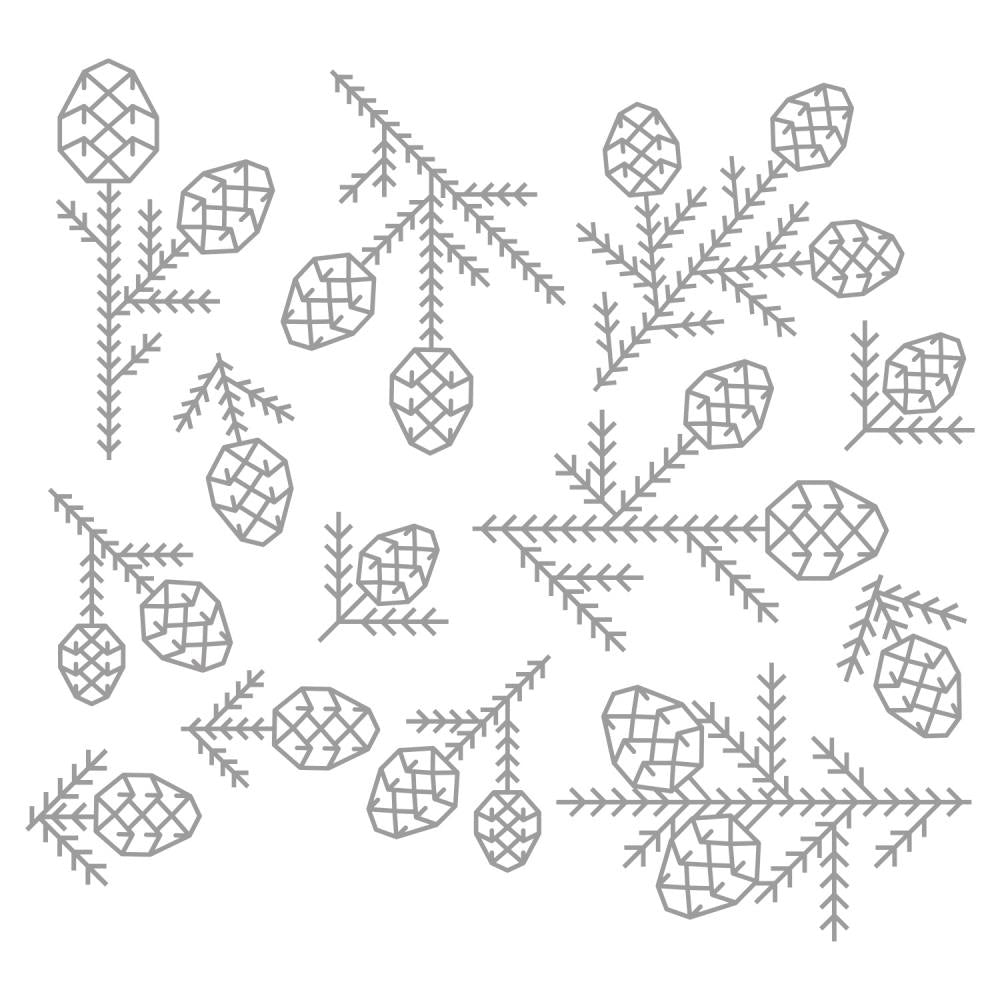 Sizzix - Tim Holtz - Thinlits Dies - Pine Patterns