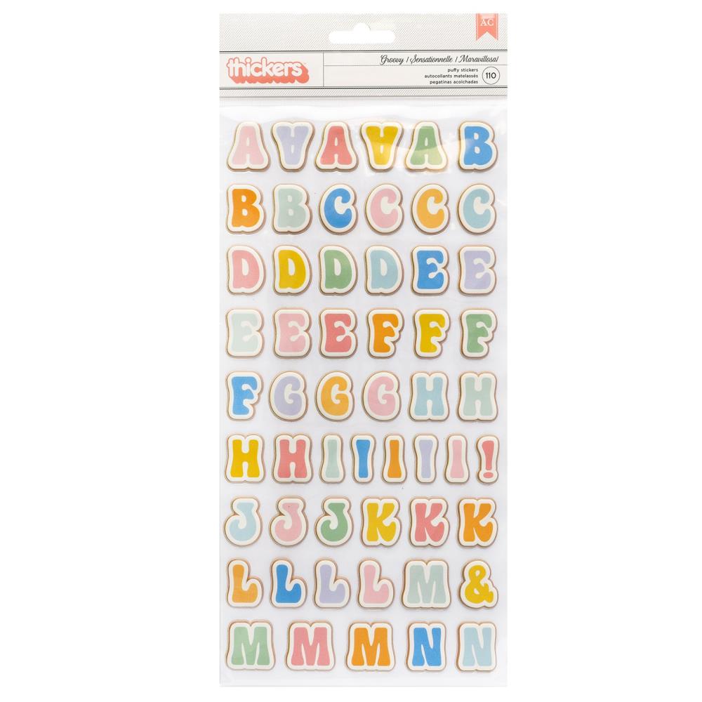 Jen Hadfield - Flower Child - Thickers Stickers - Alpha
