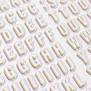 Vicki Boutin - Sweet Rush - Thickers Stickers - Alpha - Chipboard