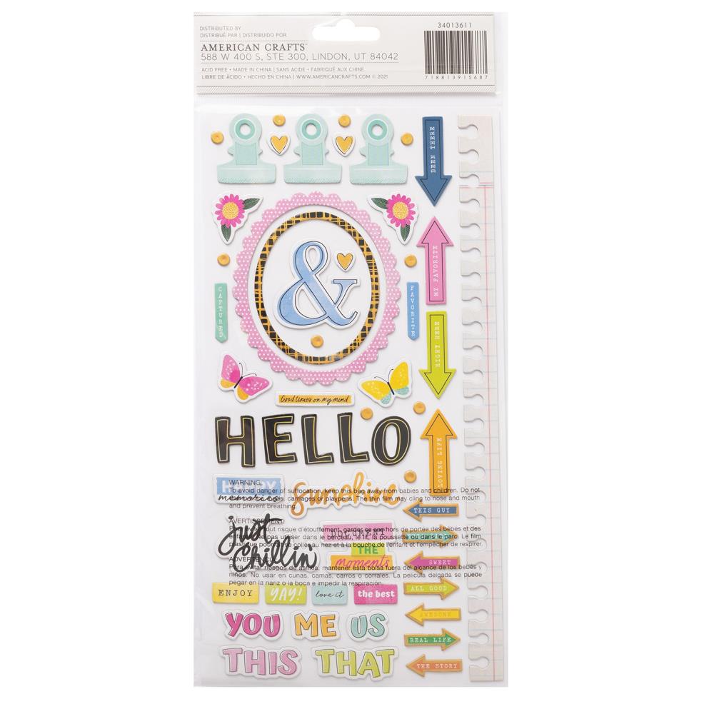Vicki Boutin - Sweet Rush - Thickers Stickers - The Sweet Life Phrase