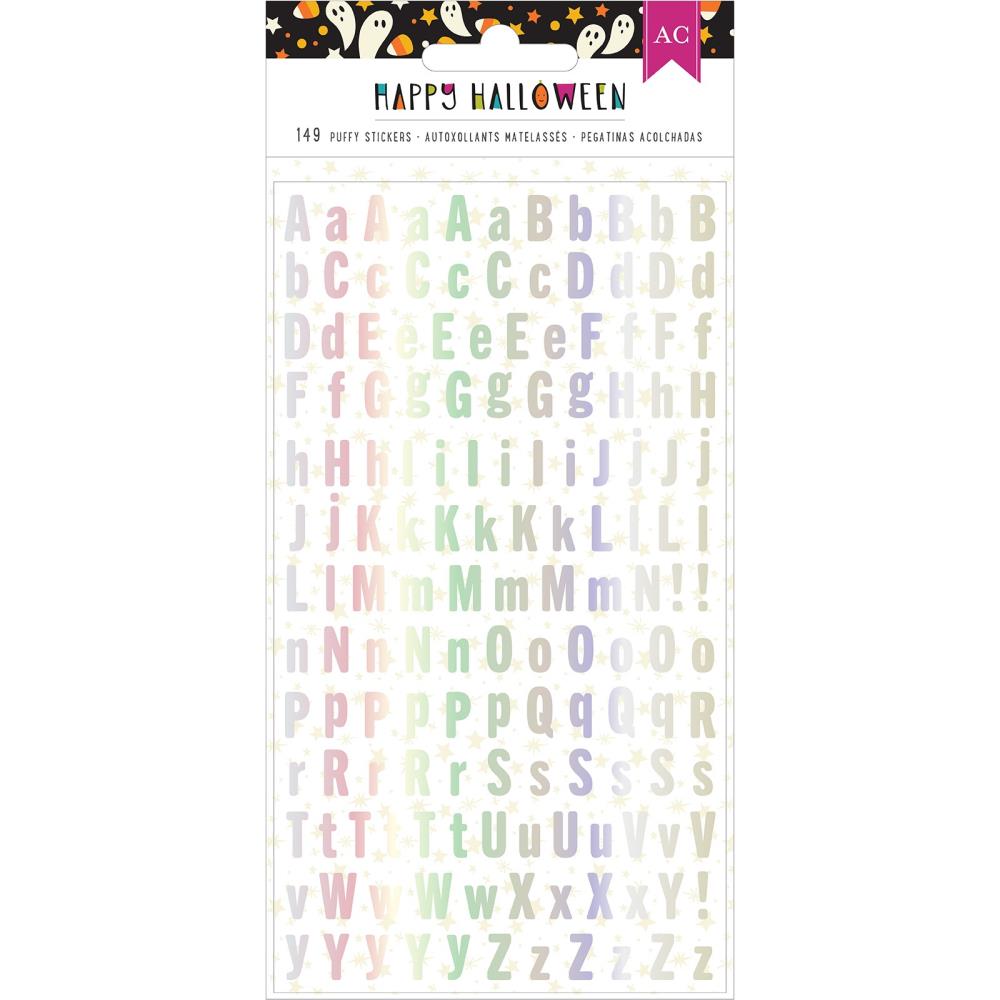 American Crafts - Puffy Alpha - Holographic Foil
