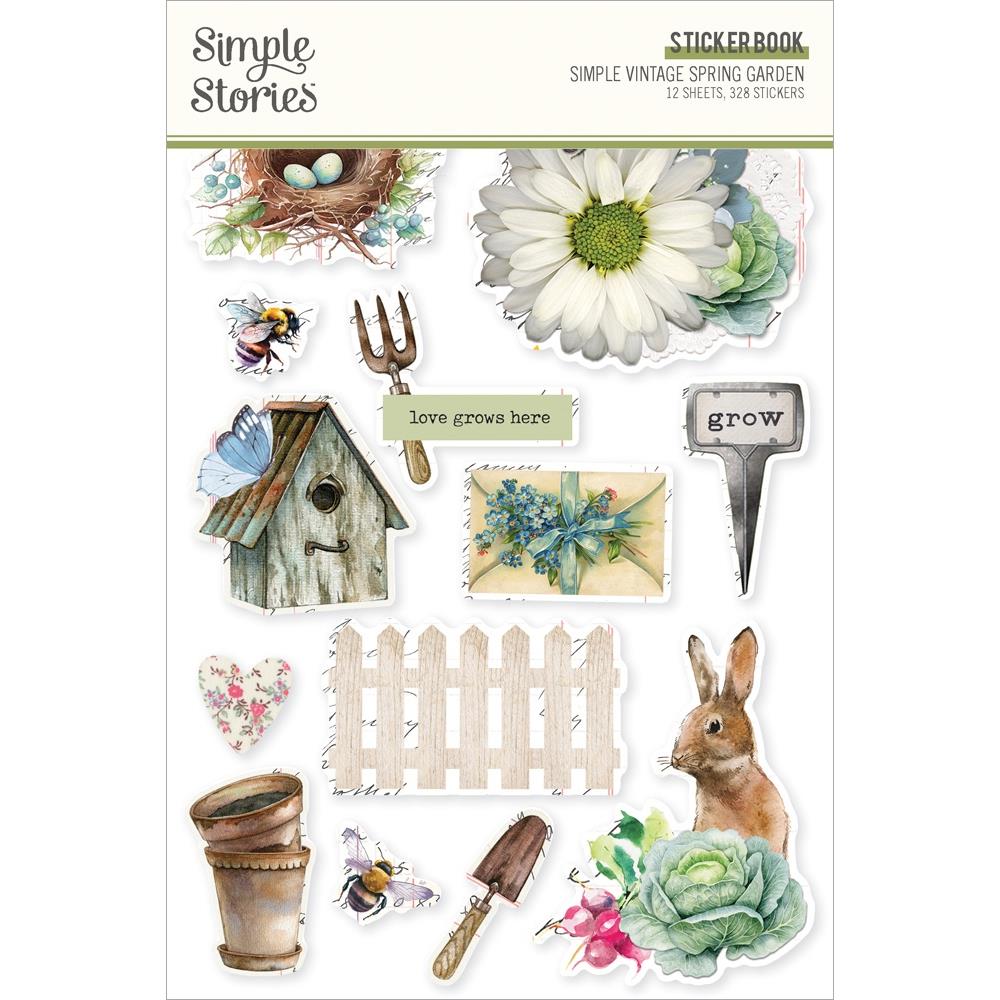 Simple Vintage Seas Sticker Book - Simple Stories