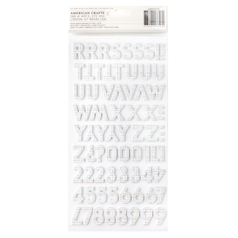 Pebbles - Cool Boy - Thickers Stickers - Alpha