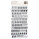 American Crafts - Coast-to-Coast - Thickers Stickers - Alpha