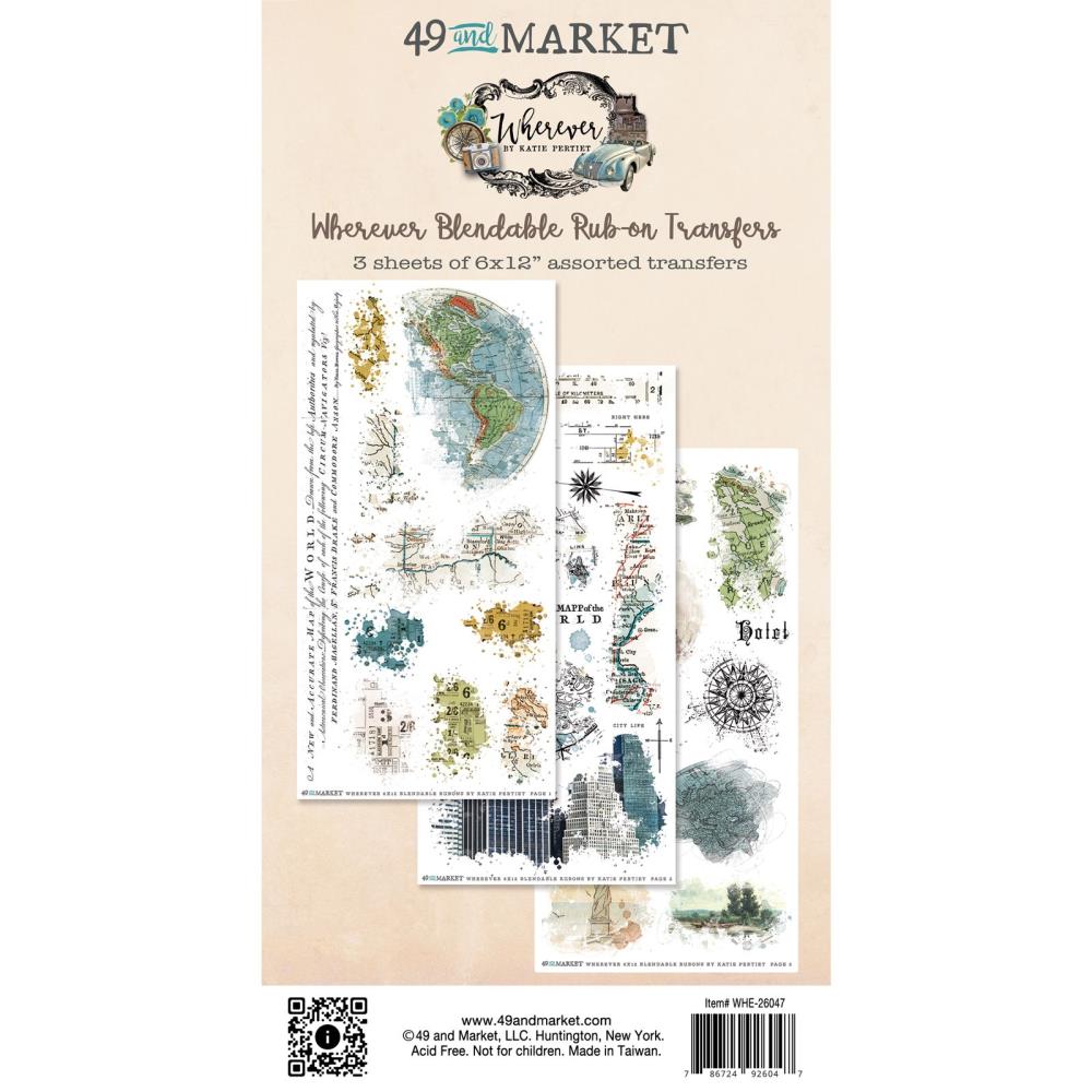 49 And Market - Wherever - Rub-Ons - Blendable