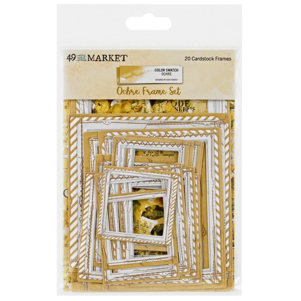 49 And Market - Color Swatch: Ochre - Frame Set