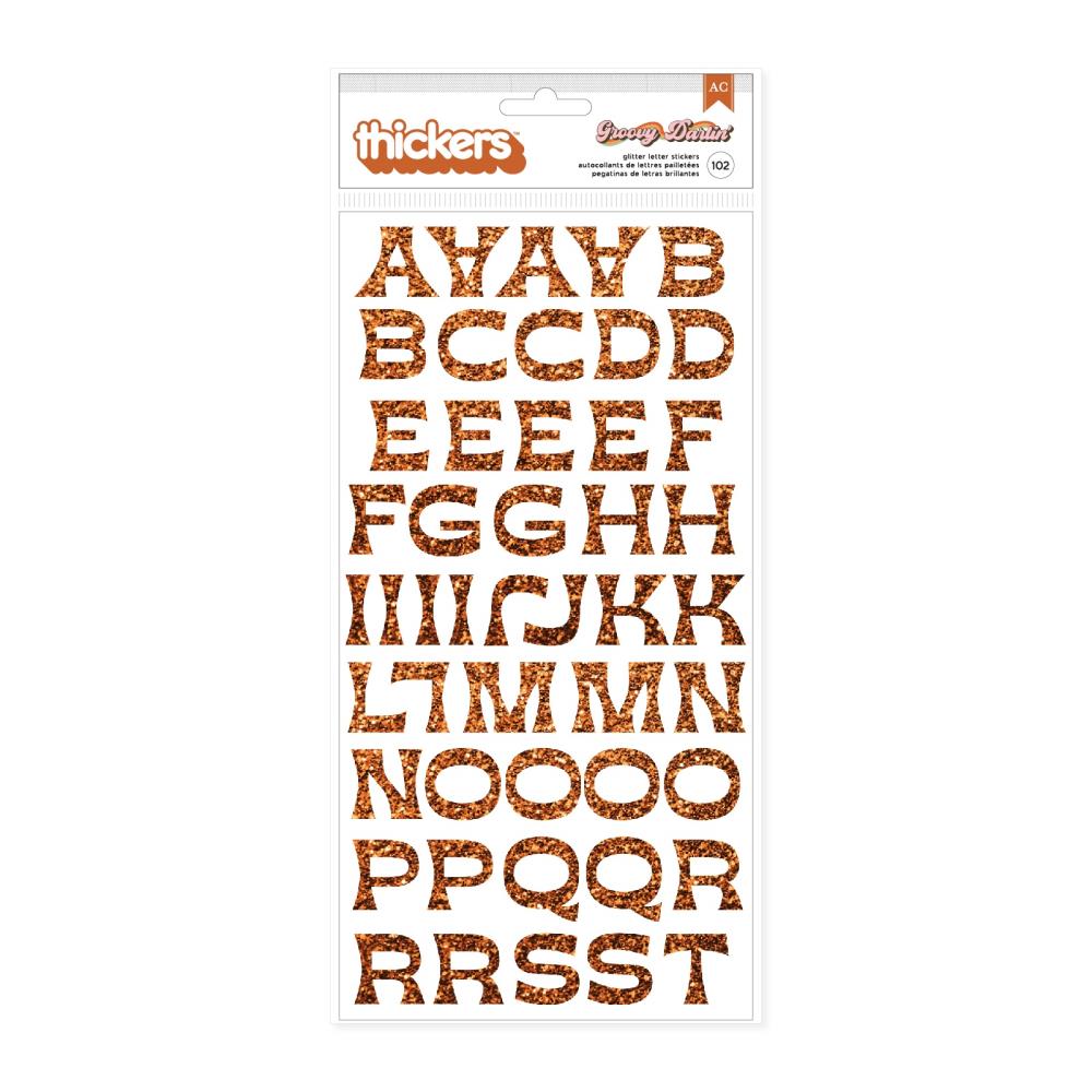 Jen Hadfield - Groovy Darlin' - Thickers - Alphabet