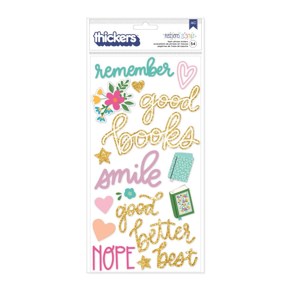 Shimelle - Reasons To Smile - Thickers - Phrases
