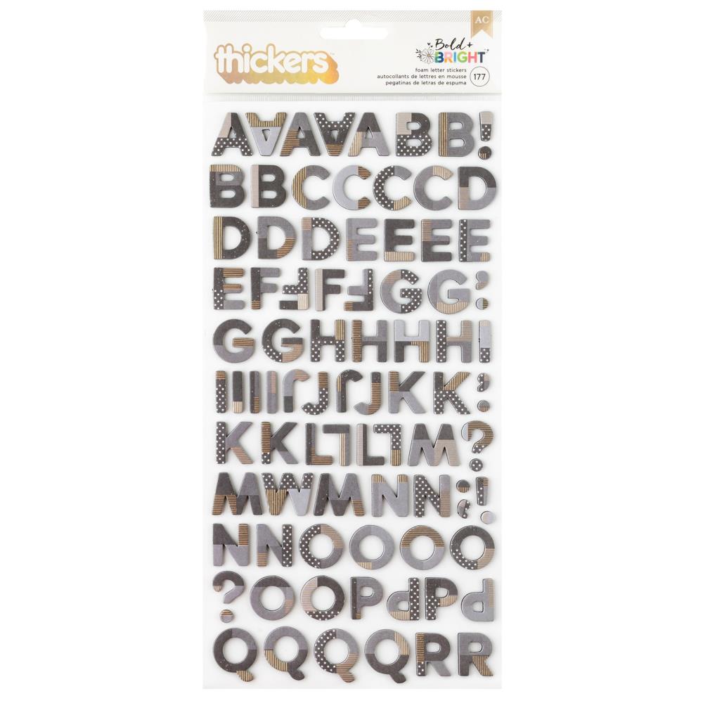 Vicki Boutin - Bold And Bright - Thickers - Alphabet