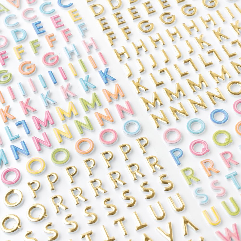 Paige Evans - Adventurous - Mini Thickers - Alphabet