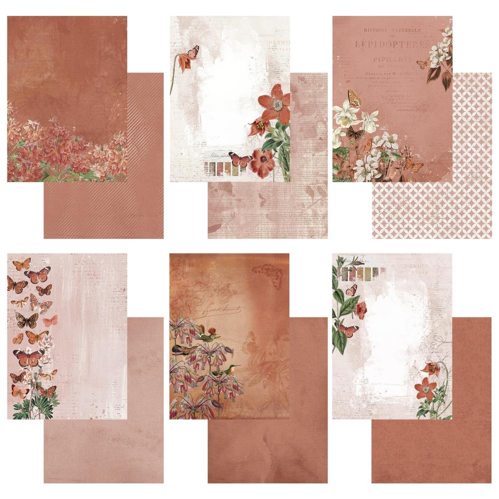 49 And Market - Color Swatch: Terracotta - Collection Pack 6"X8"