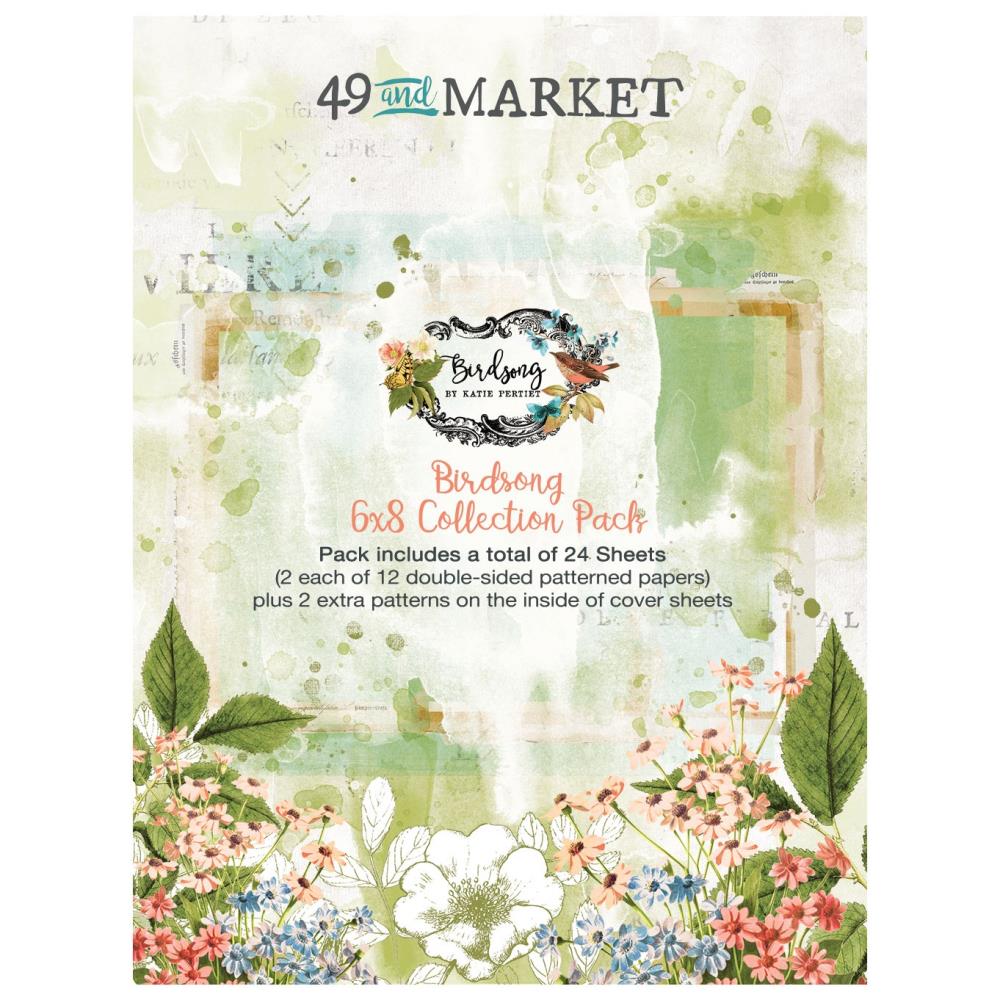 49 And Market - Birdsong - Collection Pack 6"X8"