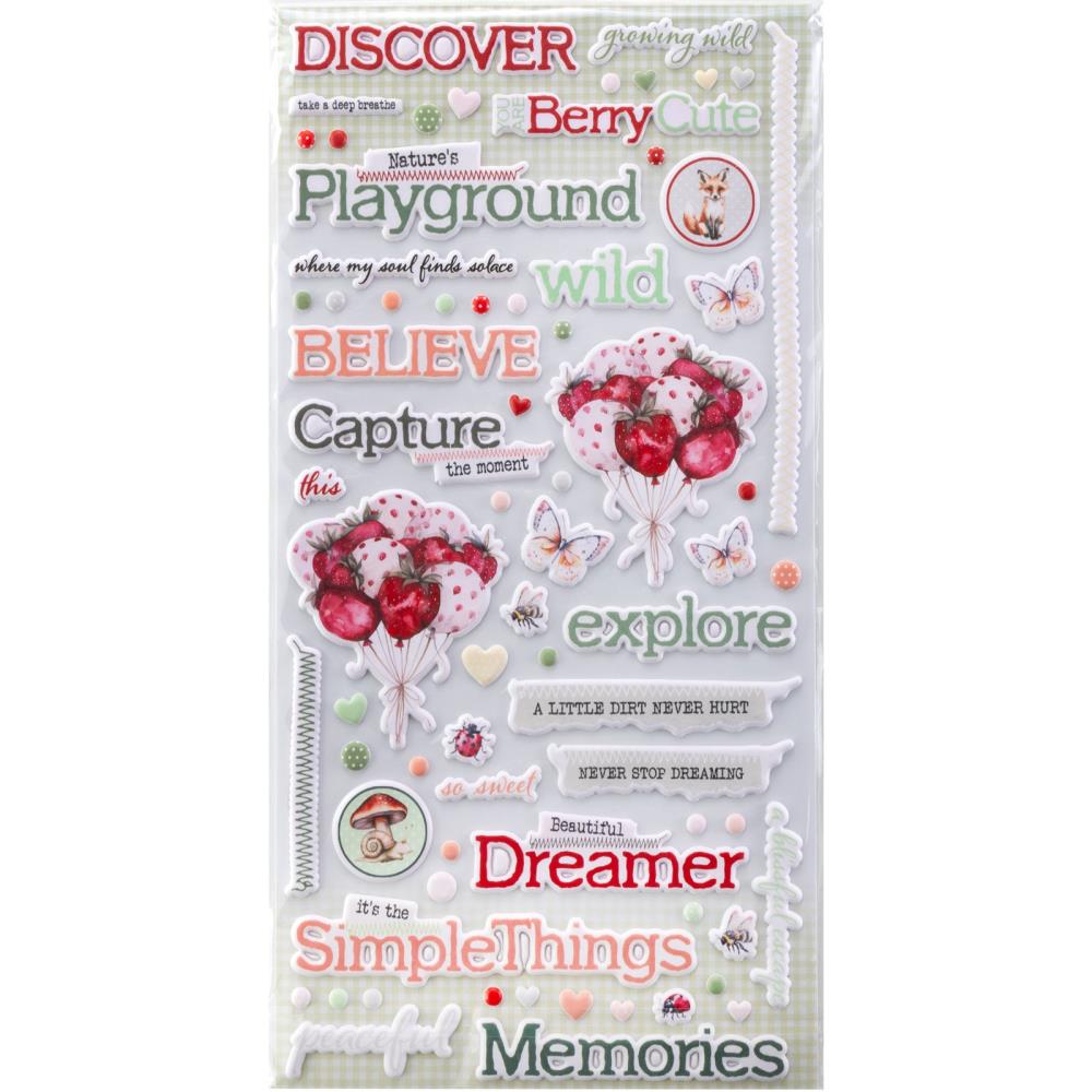 49 And Market - Nature's Haven - Puffy Stickers
