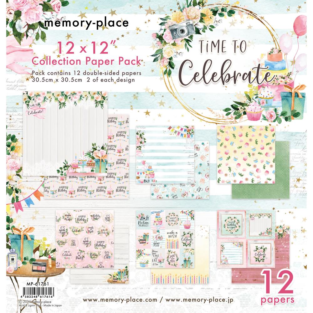 Memory Place - Time To Celebrate - Collection Pack 12"X12"