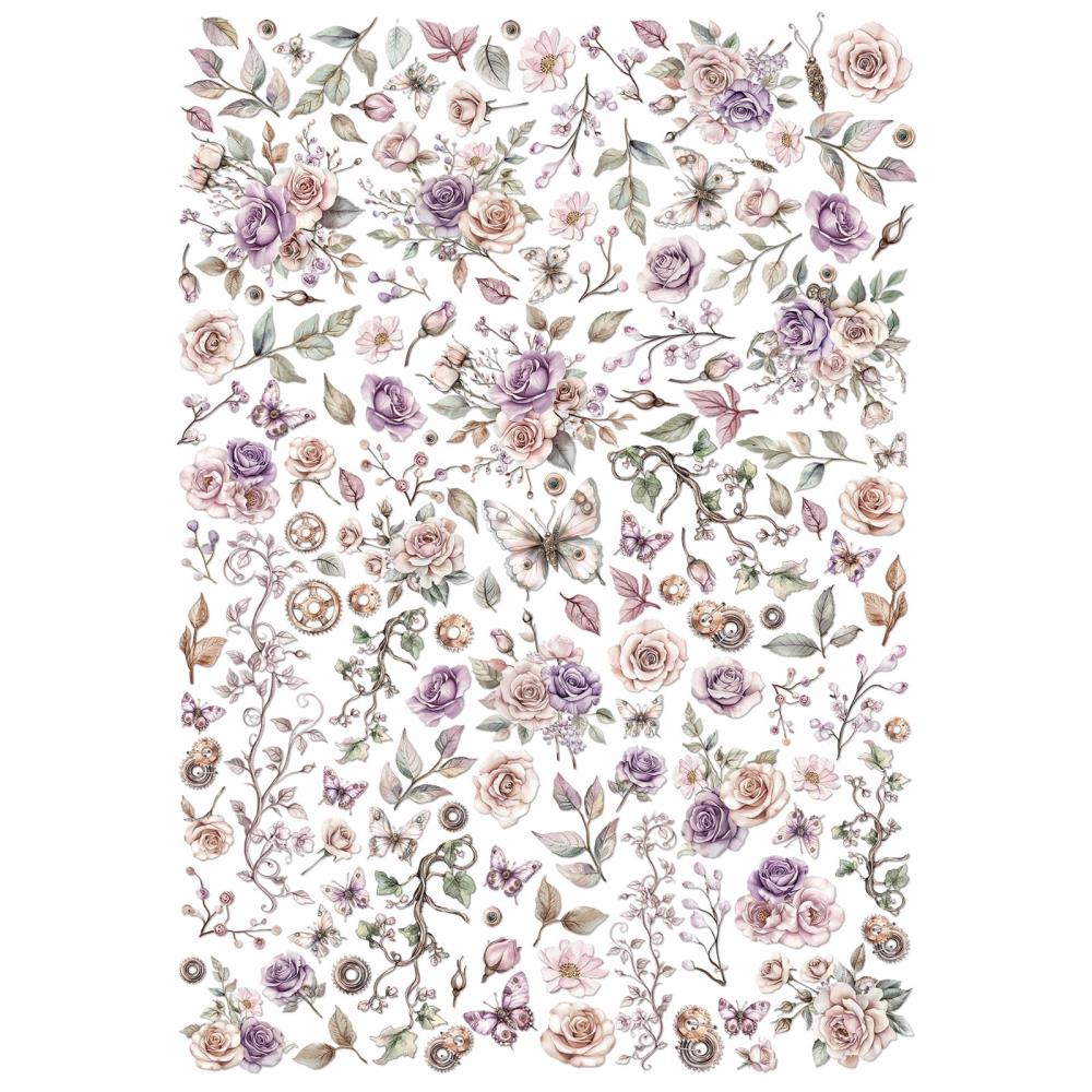 49 And Market - Echoes Of Time - Laser Cut Outs - Wildflowers