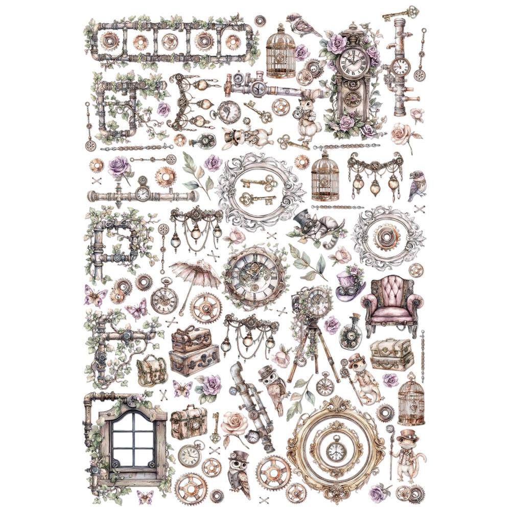 49 And Market - Echoes Of Time - Laser Cut Outs - Elements