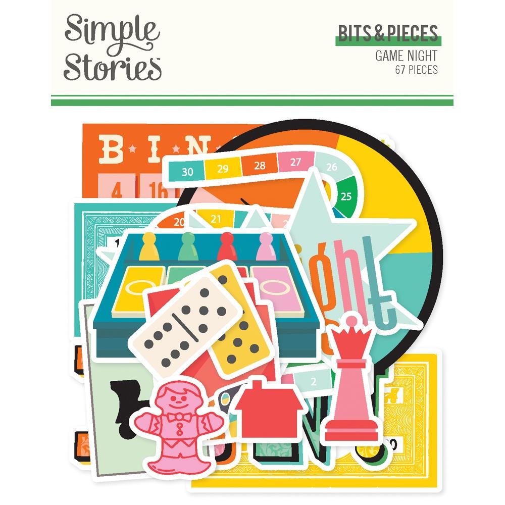 Simple Stories - Game Night - Bits & Pieces