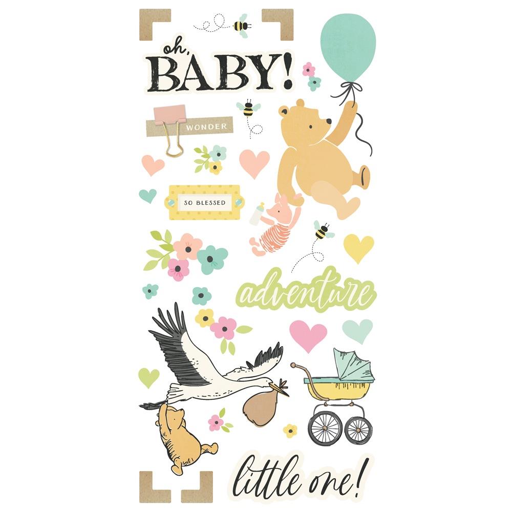 Simple Stories - Classic Pooh Baby - Simple Pages Page Kit