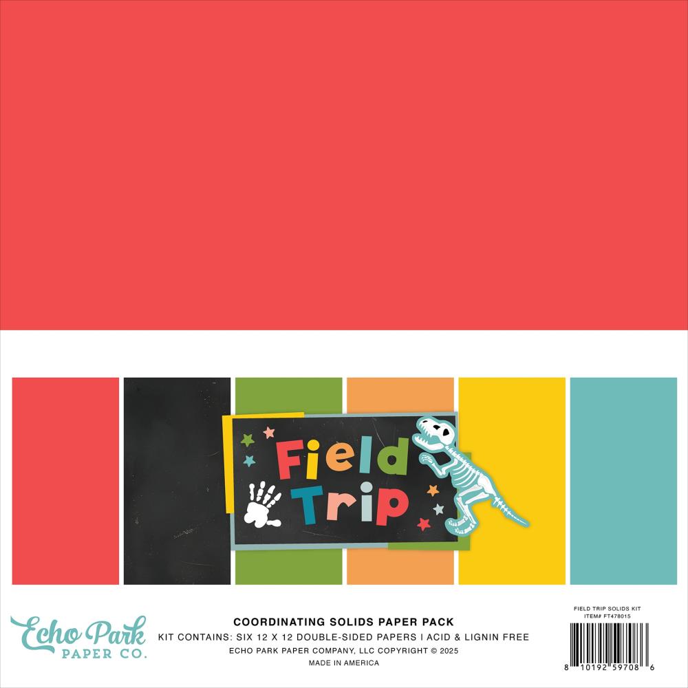 Echo Park - Field Trip - Solids Collection Kit