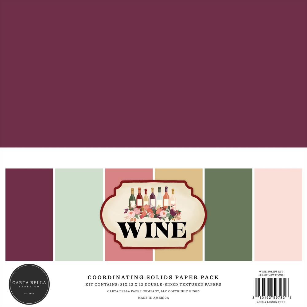 Carta Bella - Wine - Solids Collection Kit