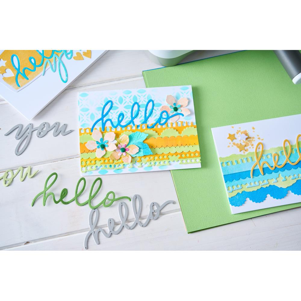 Sizzix - Vicki Boutin - Thinlits Die Set - Vicki Script