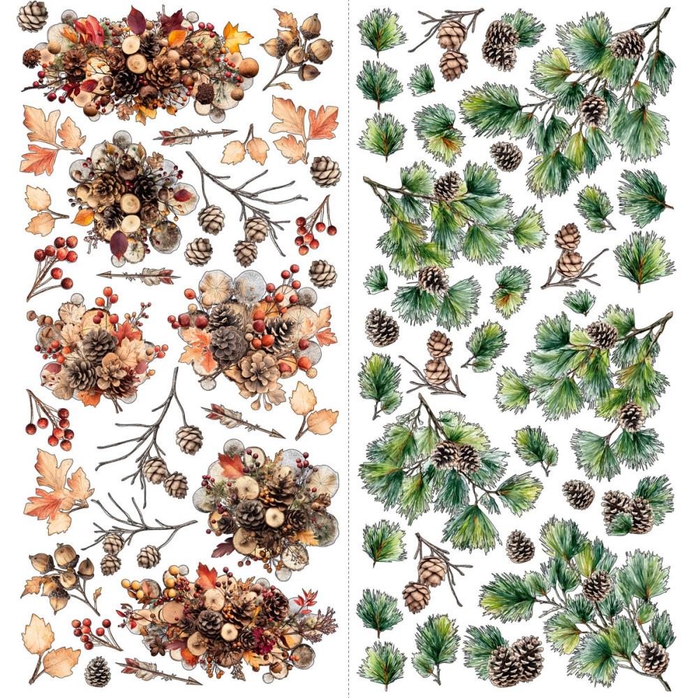 49 And Market - Timber & Tweed - Laser Cut Outs - Floral