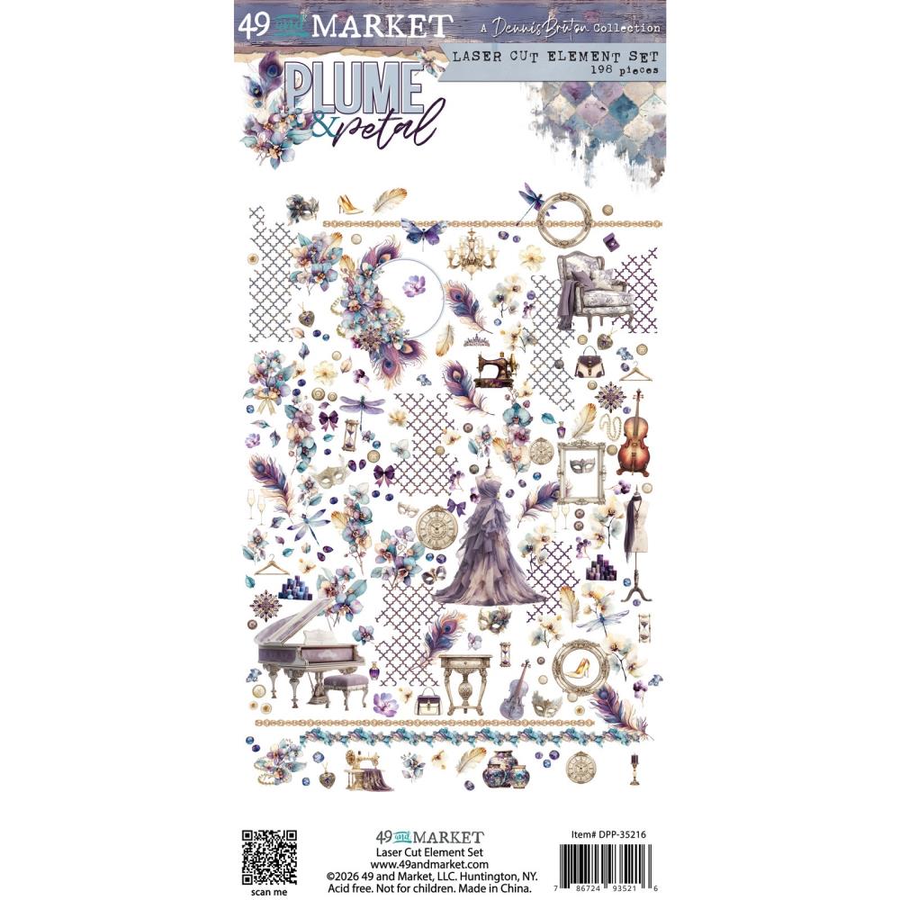 49 And Market - Plume & Petal - Laser Cut Outs