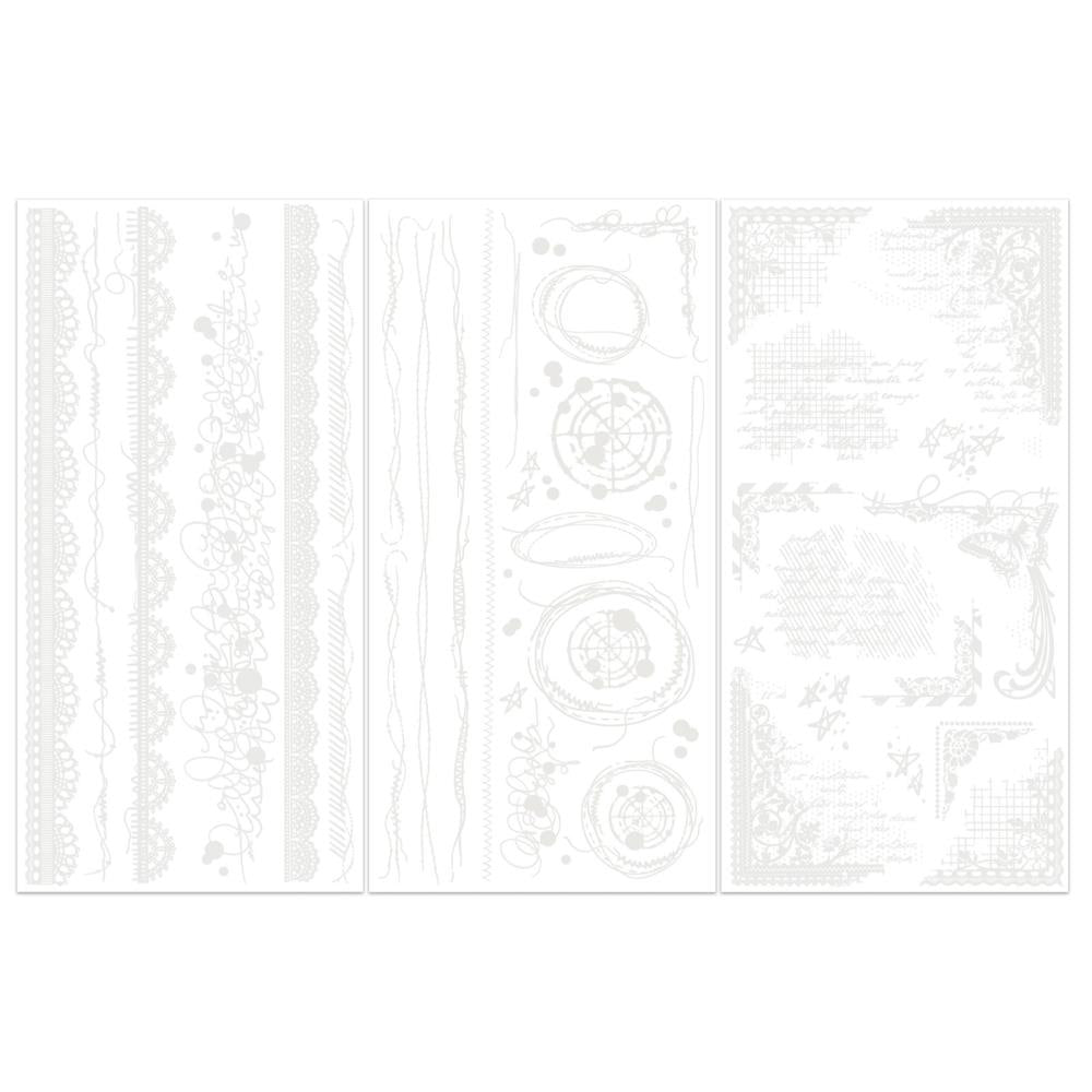 49 And Market - Vicki Boutin - Irresistible - Rub-On Transfer Set - Edges