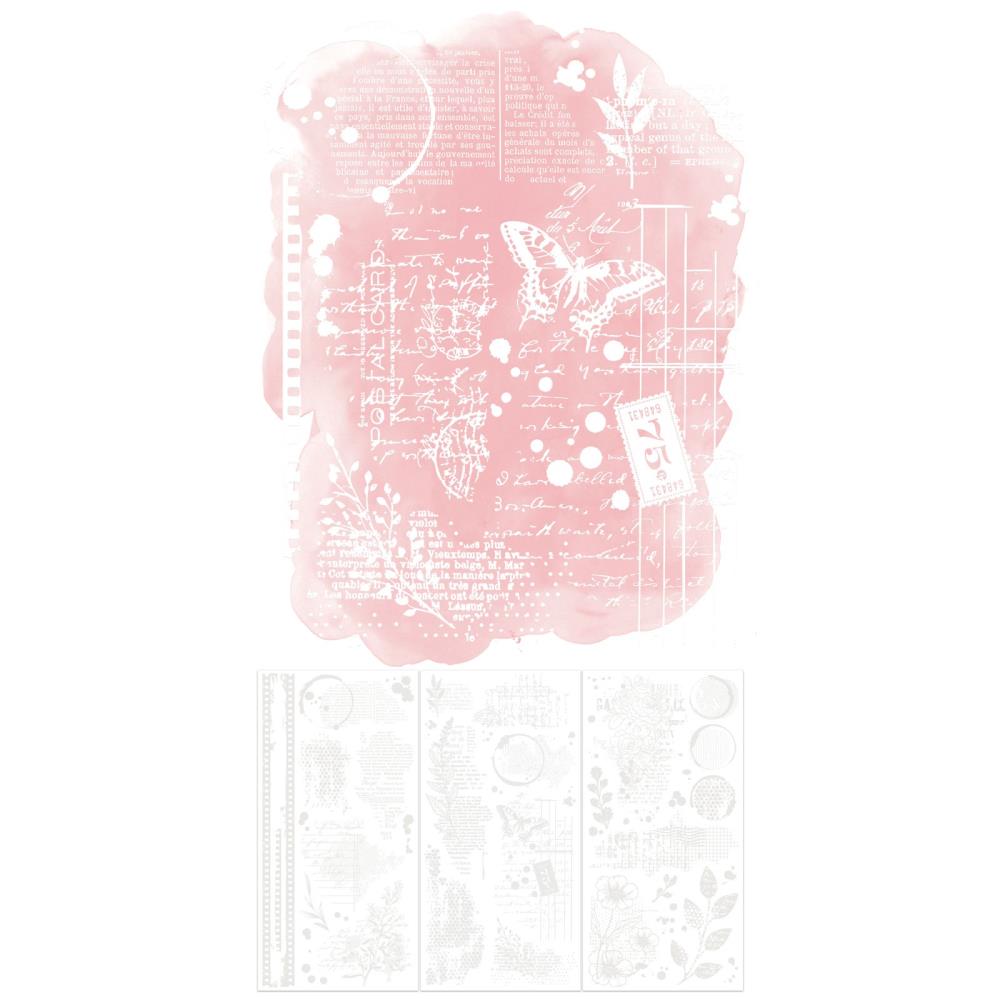 49 And Market - Vicki Boutin - Irresistible - Rub-On Transfer Set - Layers