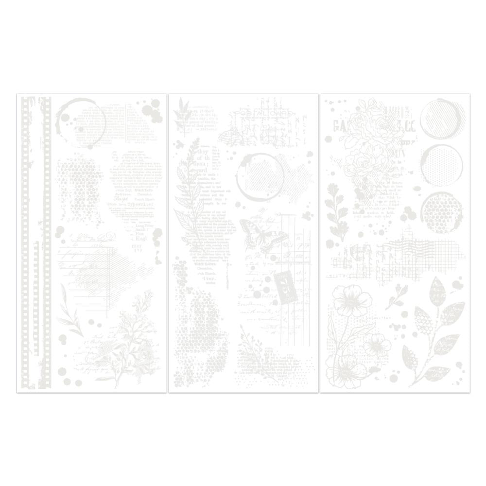 49 And Market - Vicki Boutin - Irresistible - Rub-On Transfer Set - Layers