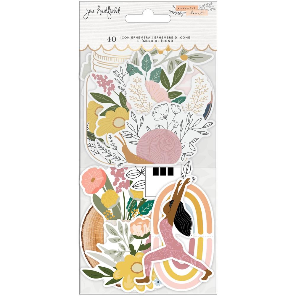 Jen Hadfield- Peaceful Heart - Icons Ephemera