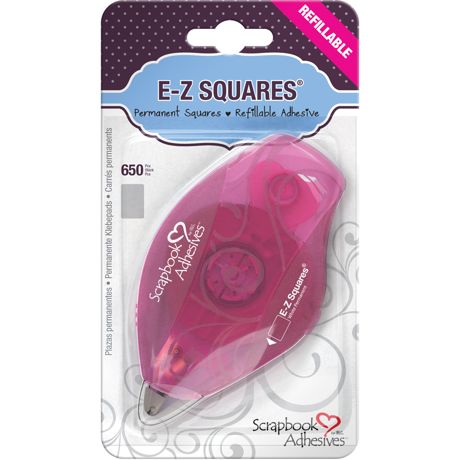 Scrapbook Adhesives - E-Z Squares - Refillable Dispenser