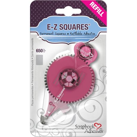 Scrapbook Adhesives - E-Z Squares - Refill