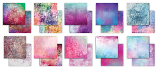 Craft Consortium - The Essential Craft Papers - 6 x 6 Paper Pad - Mid Tones