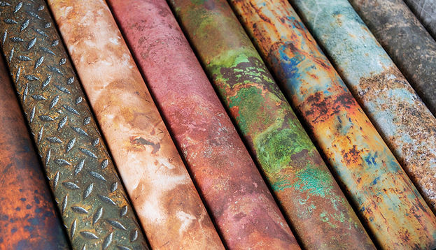 Craft Consortium - The Essential Craft Papers - 8 x 8 Paper Pad - Metal Textures