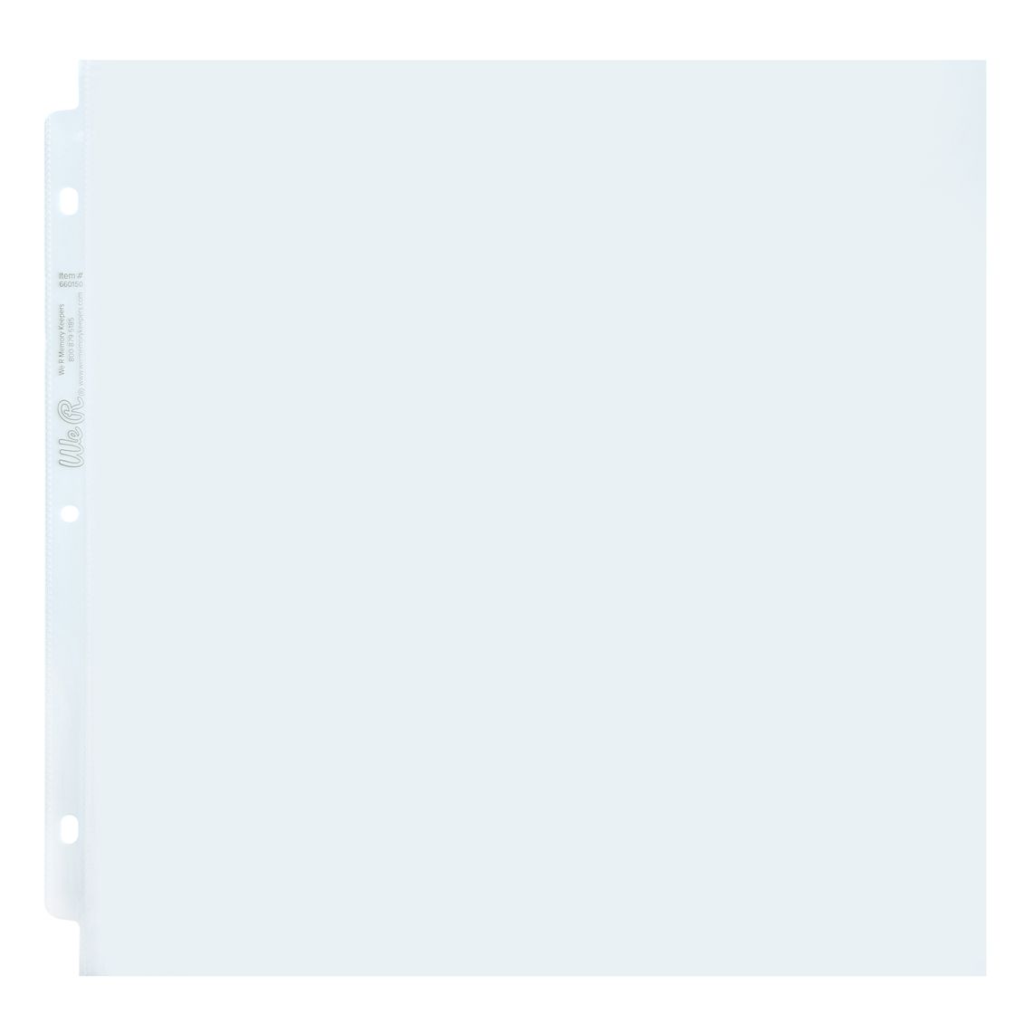 We R Makers - 12"X12" Ring Page Protectors - 100 Pack
