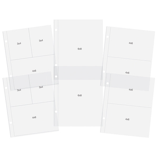 Simple Stories - 6x8 Pocket Pages Multi Pack