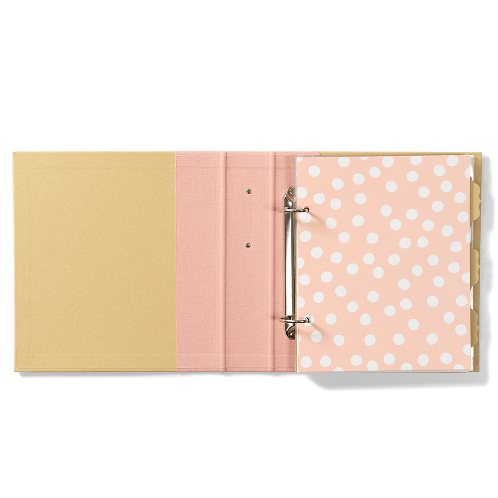 Simple Stories - Sn@p! Binder 6"X8" - Blush