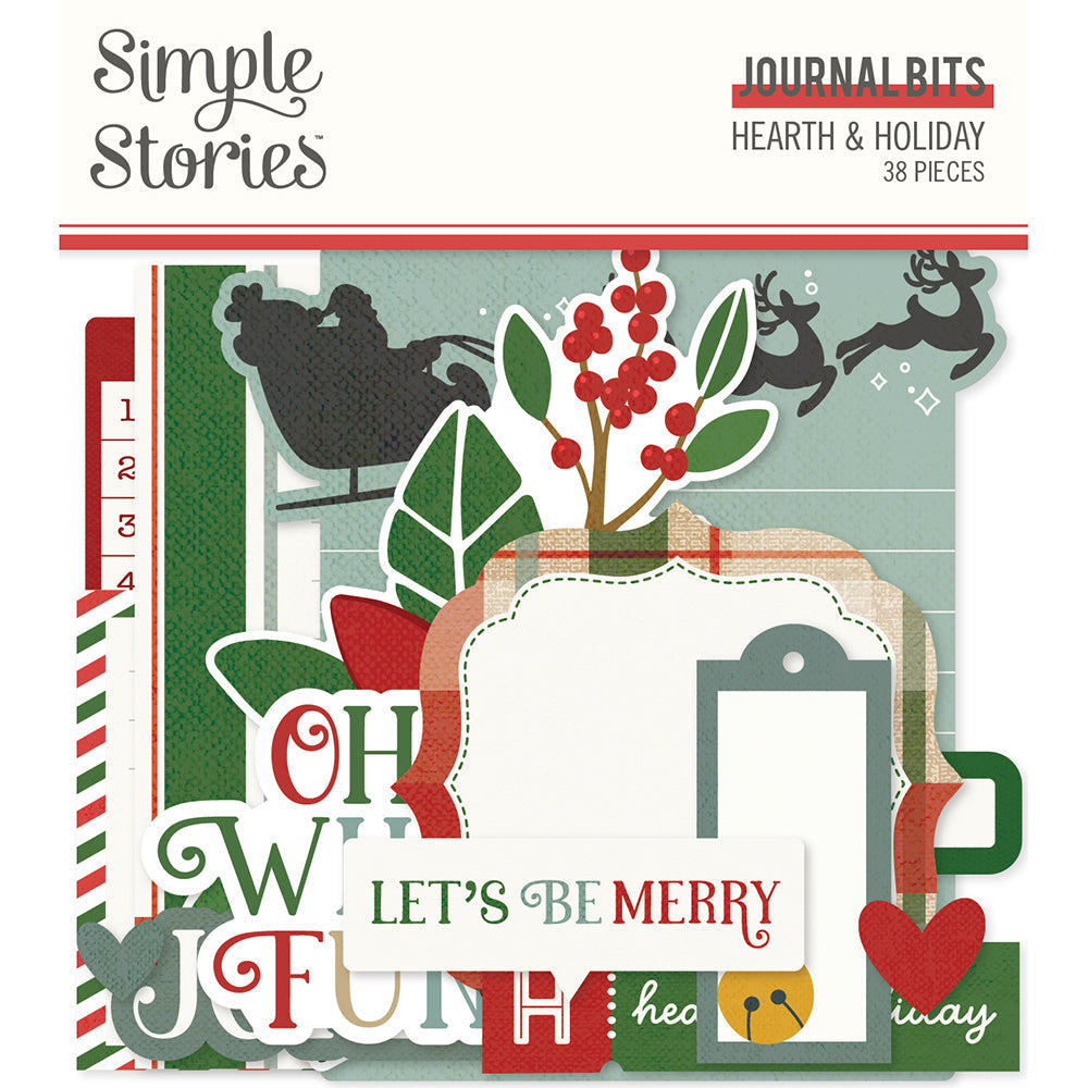 Simple Stories - Hearth & Holiday - Journal Bits
