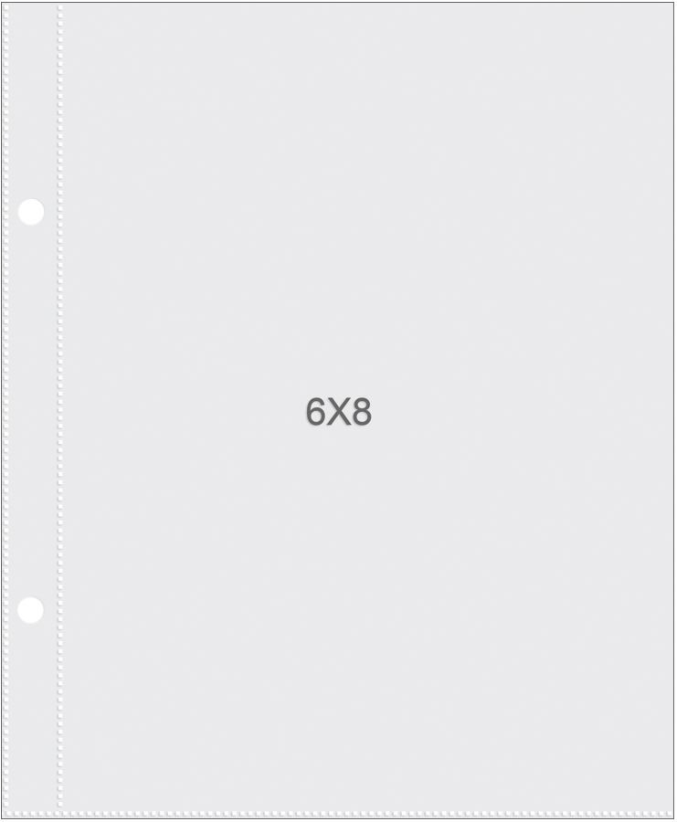 Simple Stories - Sn@p! Pocket Pages For 6"X8" Binders - 6"X8" Pocket