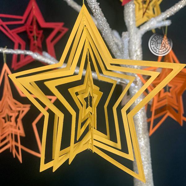 Hero Arts - Infinity Nesting Dies - 5-Point Stars