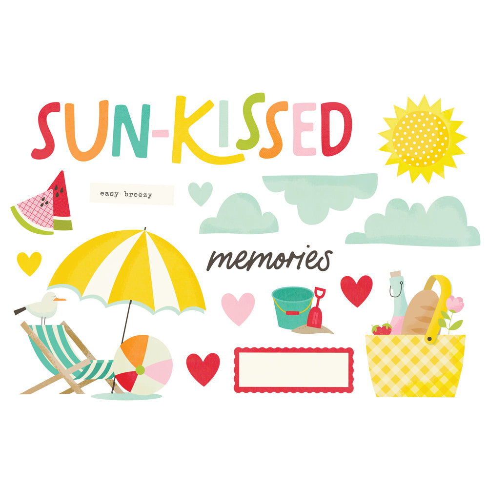***Pre-Order*** Simple Stories - Sweet Summertime - Simple Pages Page Pieces