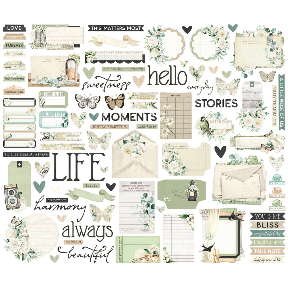 ***Pre-Order*** Simple Stories - Simple Vintage Timeless Harmony - Journal Bits & Pieces